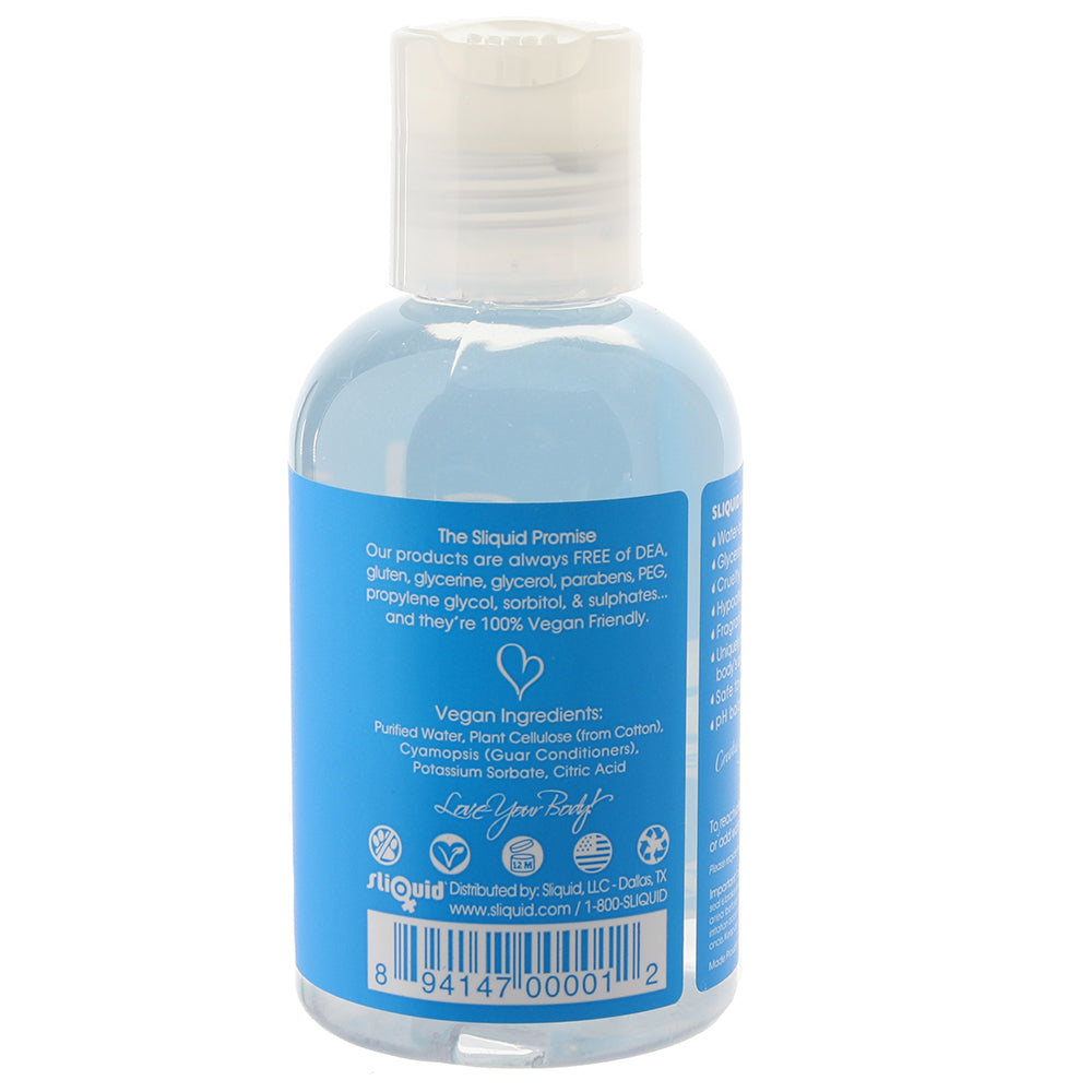 H2O Glycerin Free Natural Lube in 4.2oz/125ml