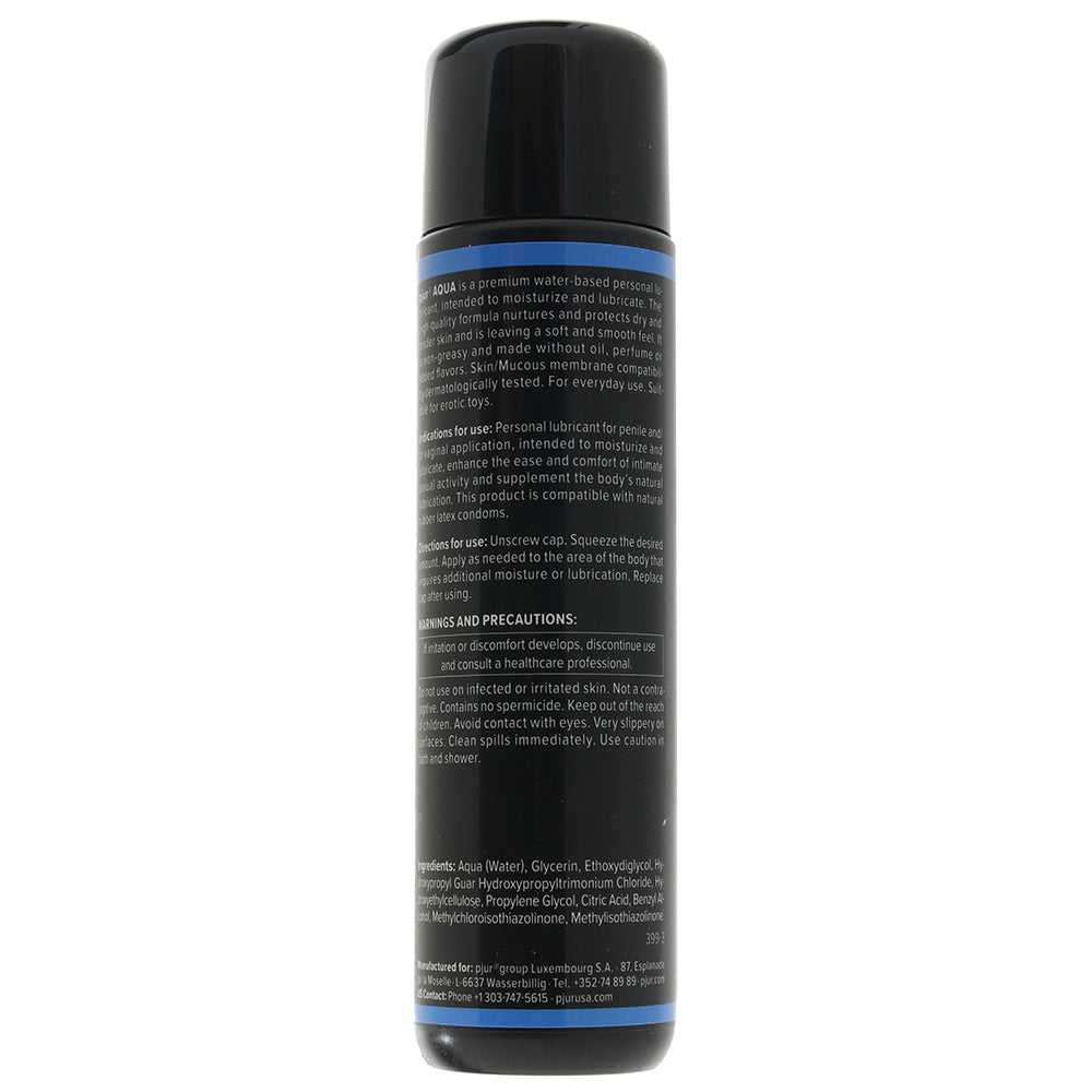 Pjur Aqua Water Based Lubricant in 3.4oz/100ml