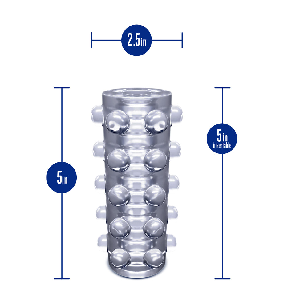 RIZE! Swich Glow in the Dark Self-Lubricating Stroker Clear