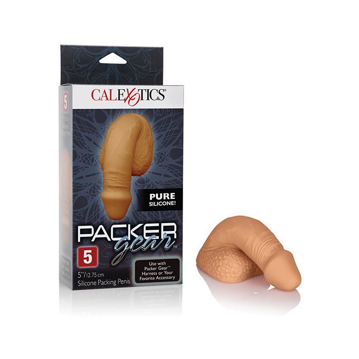 Packer Gear 5" Silicone Packing Penis - Tan