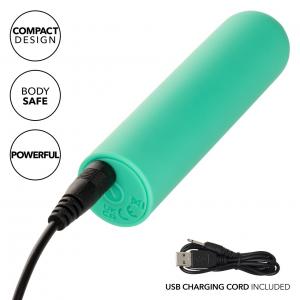 Vibrador Turbo Buzz Rounded Bullet en verde