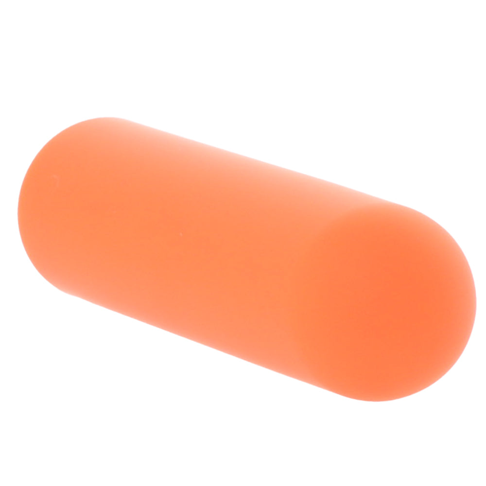 Vibrador redondo tipo bala Turbo Buzz en color naranja