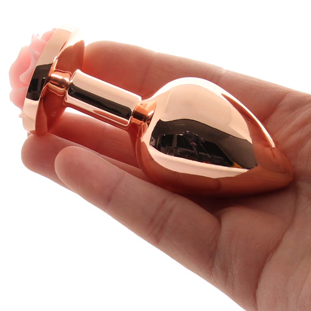 Rear Assets Small Rose Aluminum Plug in Rose/Pink