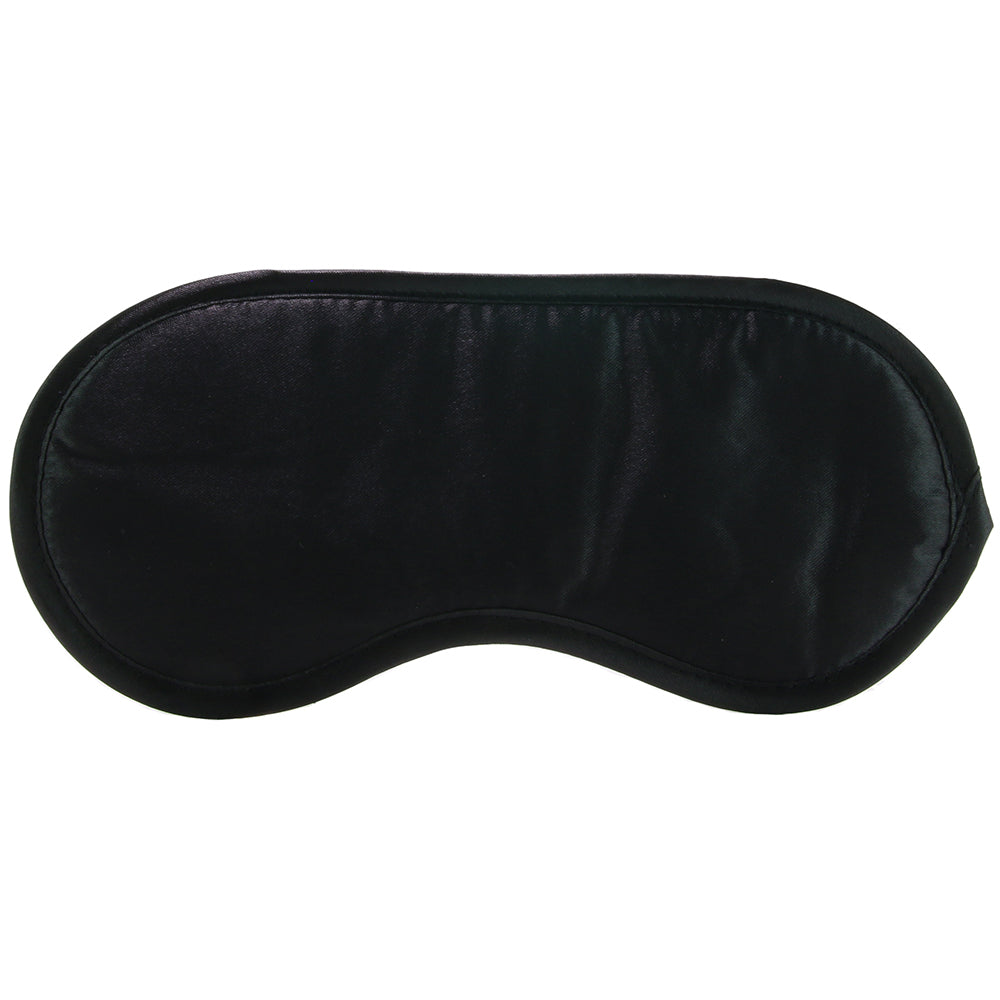 Sex & Mischief Satin Blindfold in Black