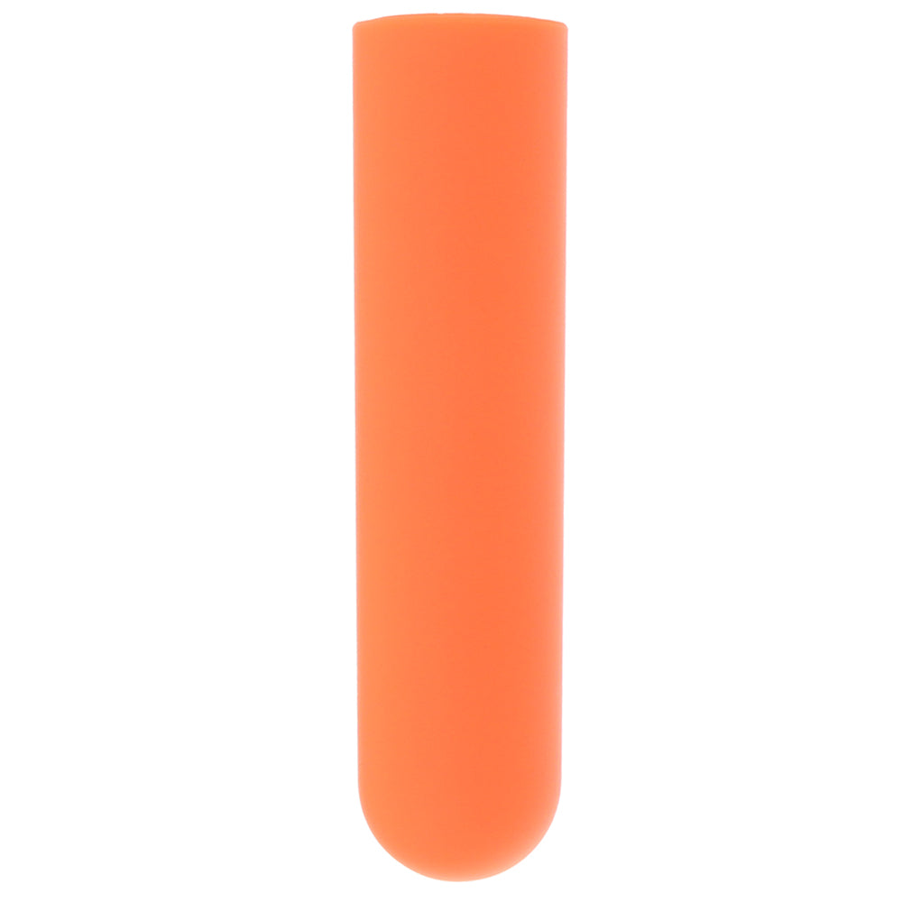 Vibrador redondo tipo bala Turbo Buzz en color naranja