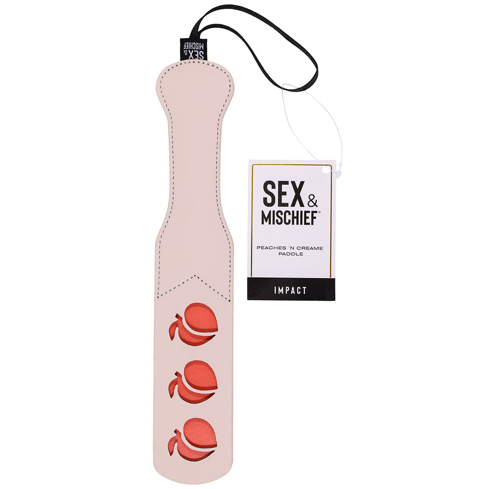 Paleta de melocotones y crema S&M