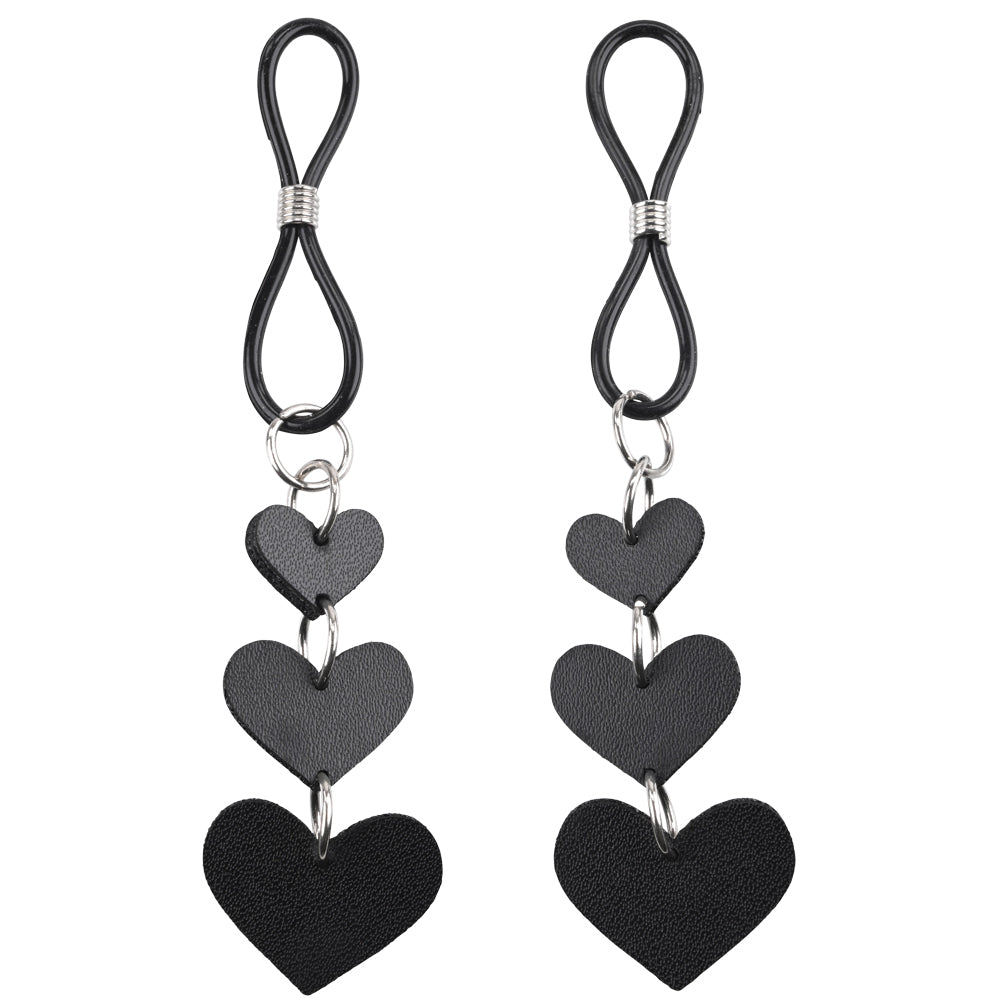 Lazos para pezones con forma de corazón de Sex & Mischief
