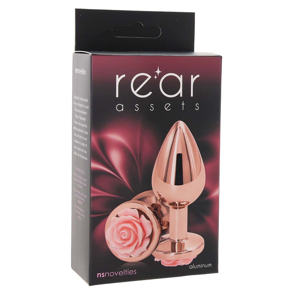 Rear Assets Small Rose Aluminum Plug in Rose/Pink