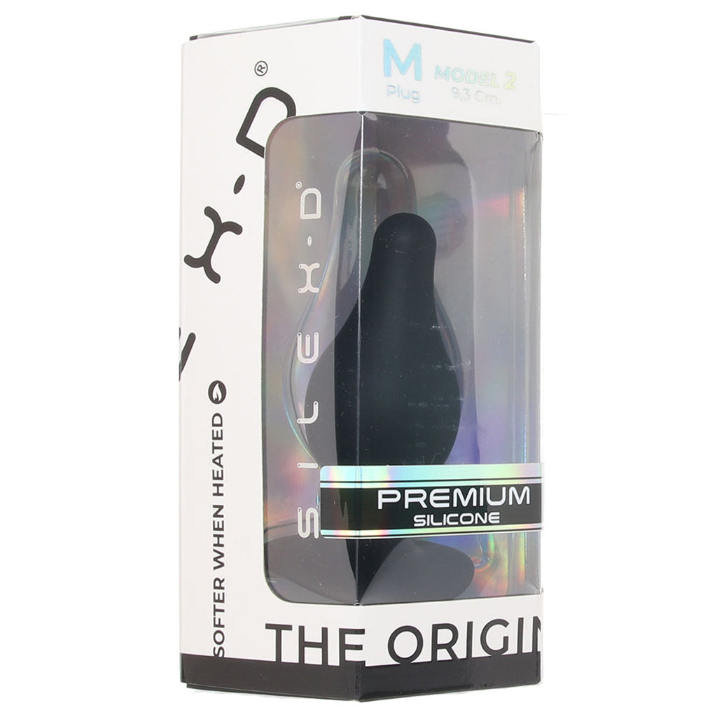 SILEX-D Model 2 Premium Silicone Butt Plug in Medium