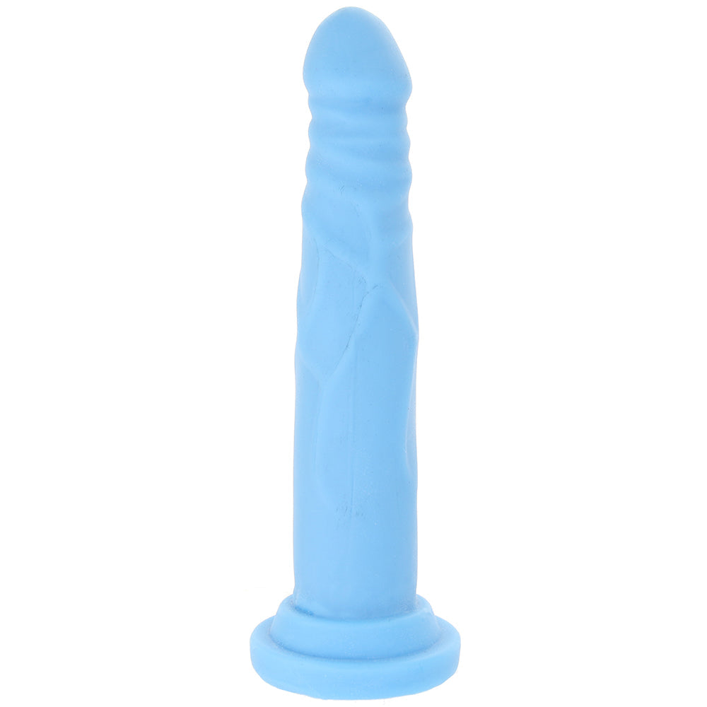 Pene Neo de 7.5 pulgadas de doble densidad en azul neón
