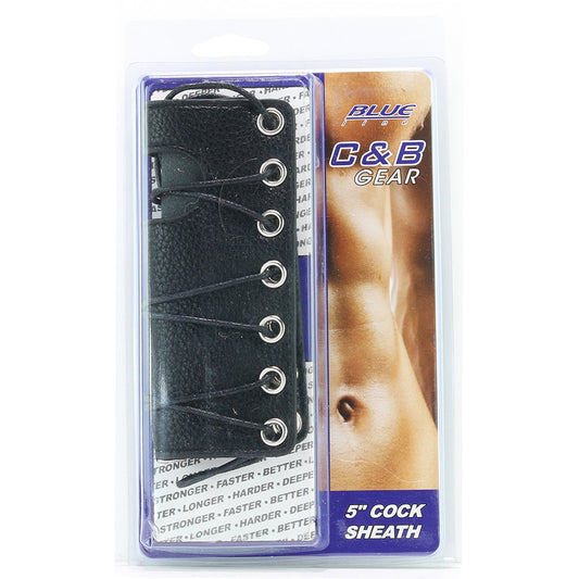 Funda para pene Blue Line de 5 pulgadas