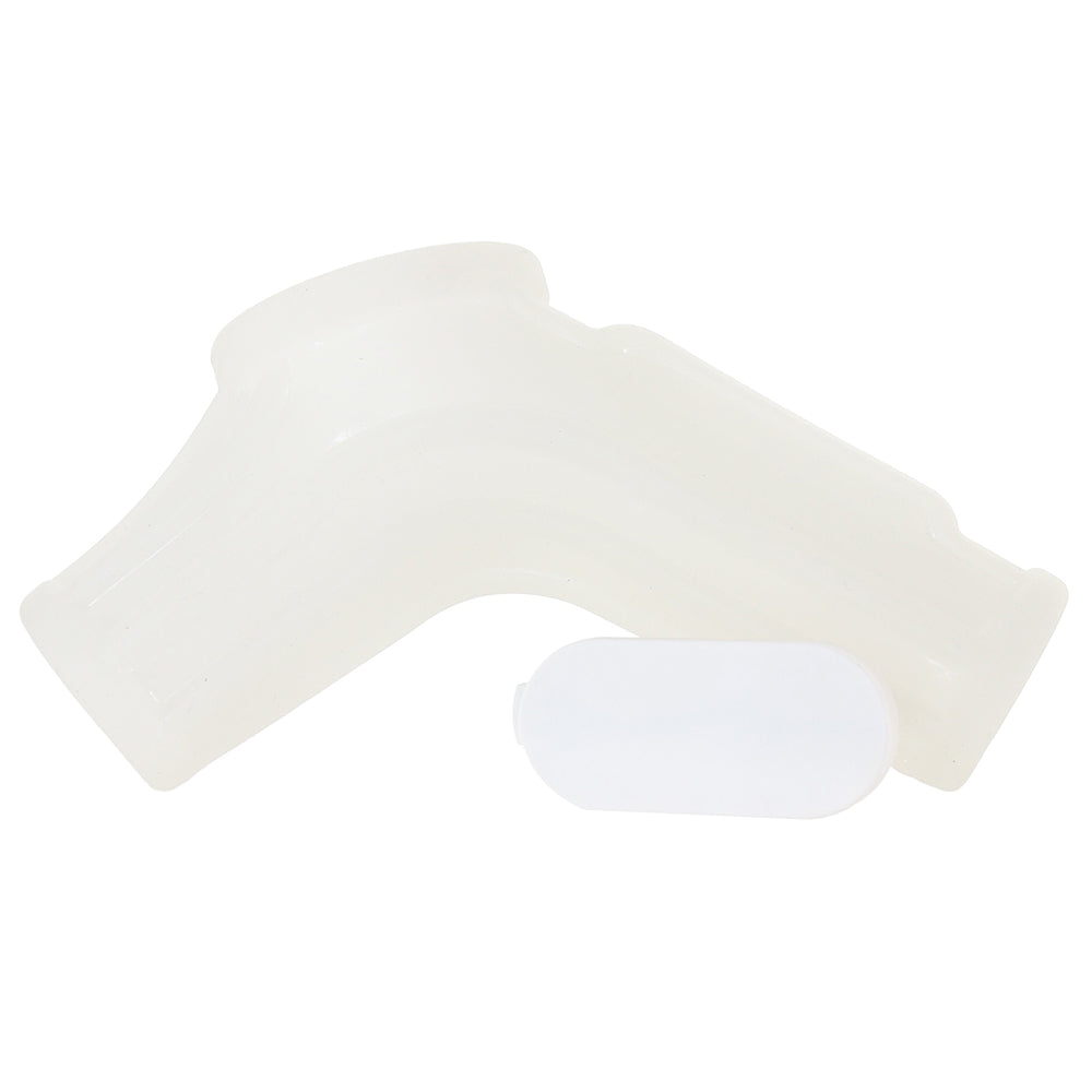 Power Sleeve Sleek Vibrating Enhancer in White