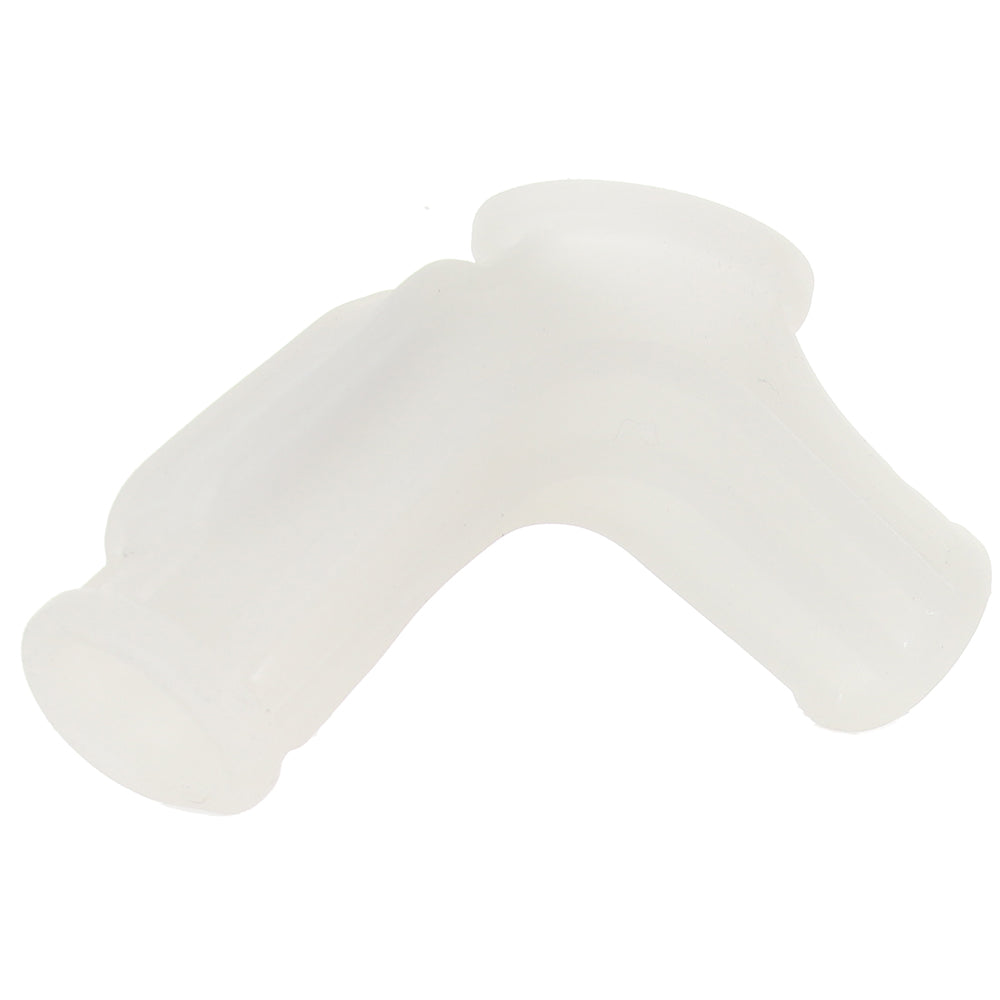 Power Sleeve Sleek Vibrating Enhancer in White