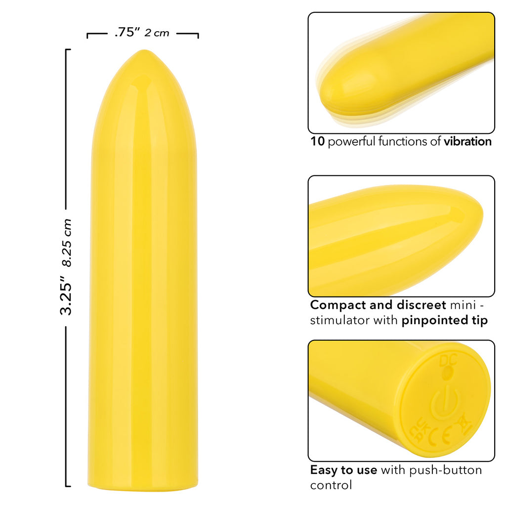 Turbo Buzz Classic Bullet Vibe in Yellow