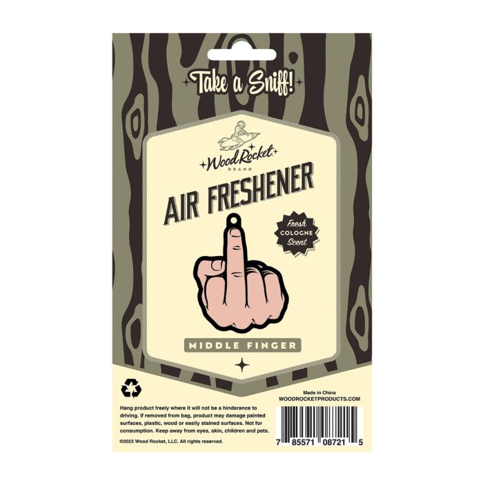 Ambientador Wood Rocket Middle Finger Peach - Colonia