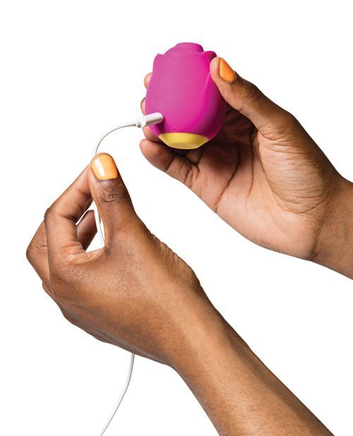 ROMP Rose Clit Stimulator - Pink - Tasteful Desires Adult Shop