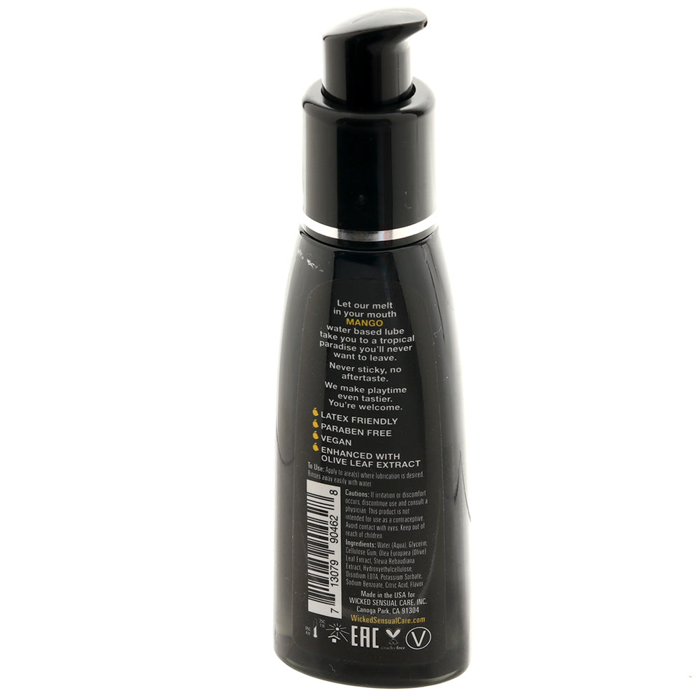 Flavored Water Based 2oz/60ml in Mango - Tasteful Desires Adult Shop