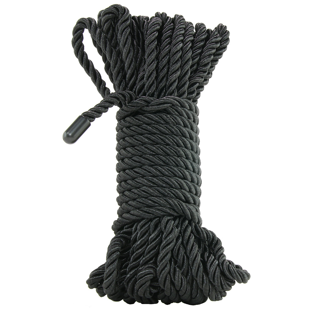 Scandal Black BDSM Rope - Tasteful Desires Adult Shop