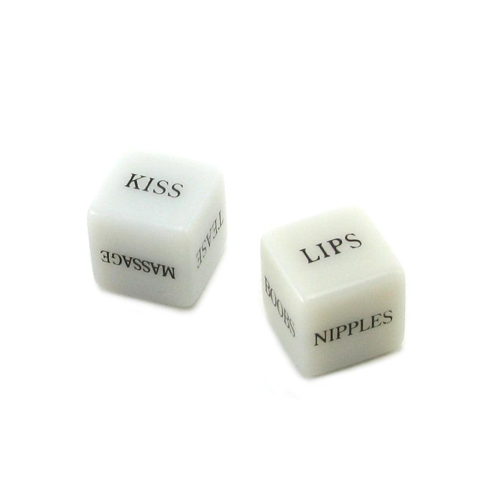 Glow in the Dark Erotic Dice - Tasteful Desires Adult Shop