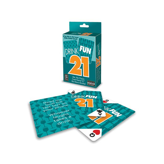 Juego de cartas Drink Fun 21