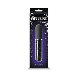 Stardust Charm Rechargeable Massager Black