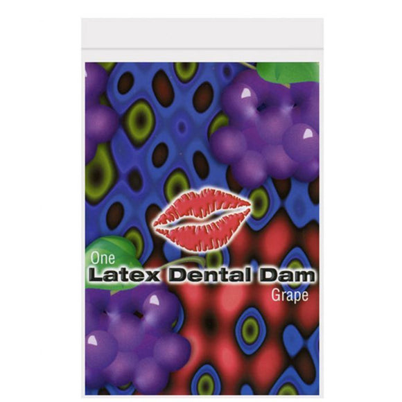 Trust Dam Latex Dental Dam - Grape