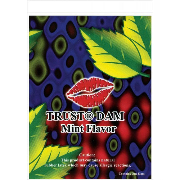 Trust Dam Latex Dental Dam - Mint