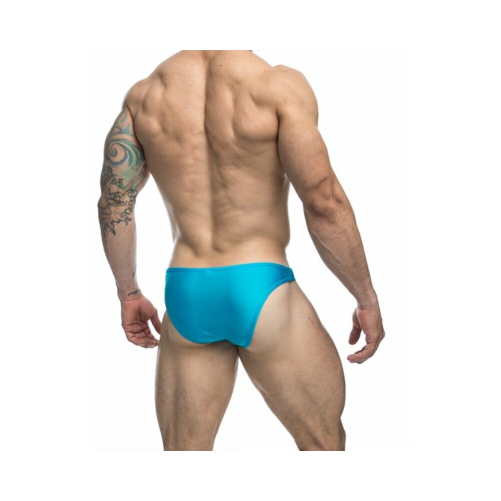MaleBasics JUSTIN + SIMON Classic Bikini Turquoise M