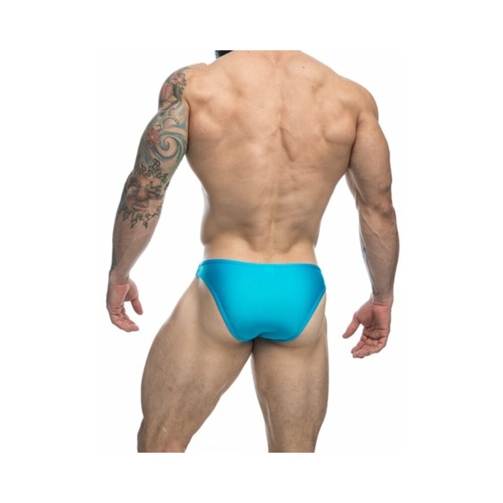 MaleBasics JUSTIN + SIMON Classic Bikini Turquoise M