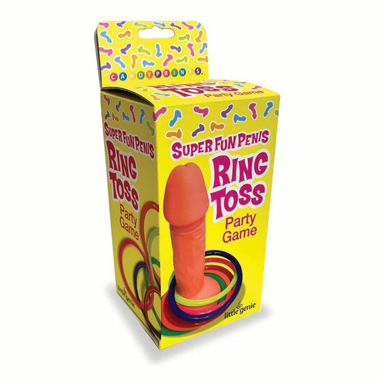Juego de fiesta súper divertido de lanzamiento de anillos de pene