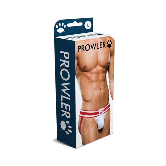 Prowler Jock Strap White/Red L