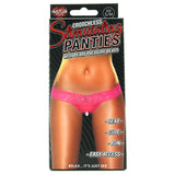 Stimulating Panties with Pearl Pleasure Beads Pink in S/M