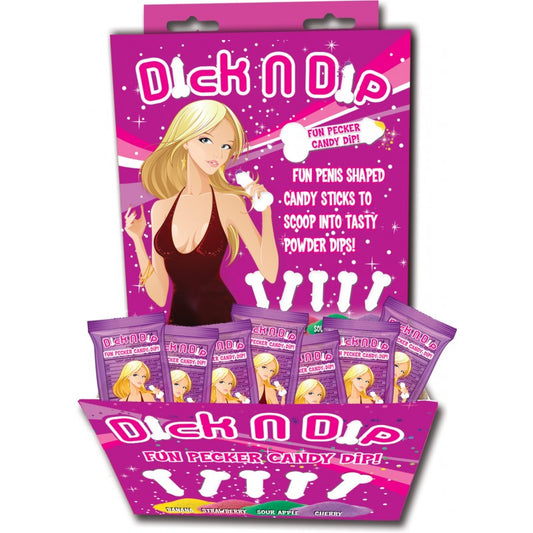 DICK N DIP PECKER CANDY FUN DIP ASST FLAVORS