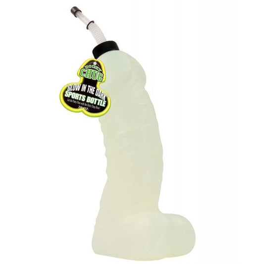 Botella deportiva grande Dicky Chug - 20 oz brilla en la oscuridad