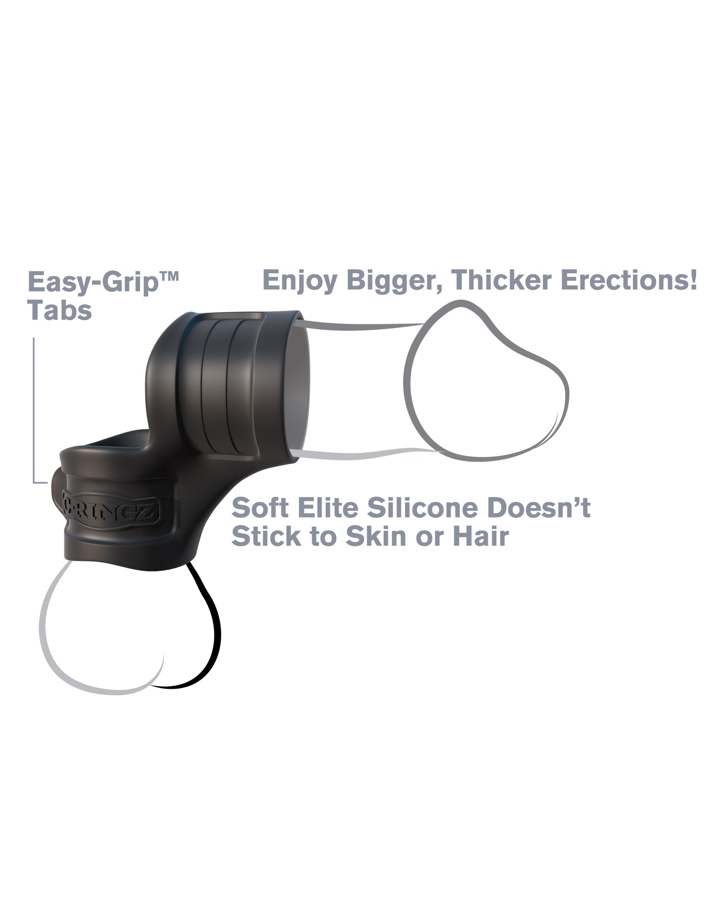 FANTASY C-RINZ MR BIG COCK RING & BALL STRETCHER