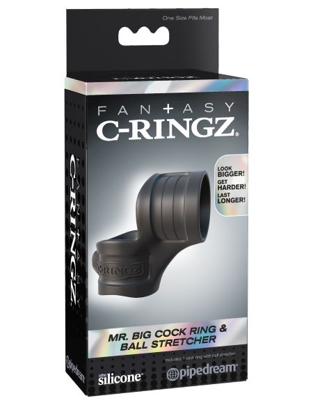 FANTASY C-RINZ MR BIG COCK RING & BALL STRETCHER