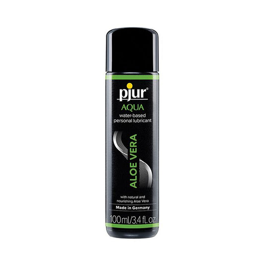 Pjur Aqua Aloe Vera Water Based Personal Lubricant - 100 ml Bottle