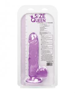 SIZE QUEEN 6IN PURPLE