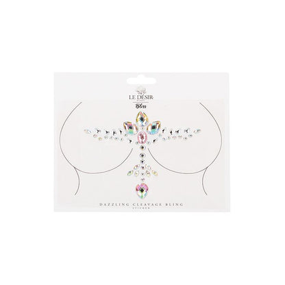 Shots Bliss Dazzling Cleavage Bling Sticker O/S
