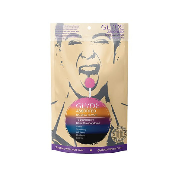 Glyde Assorted Flavors - Pack of 10