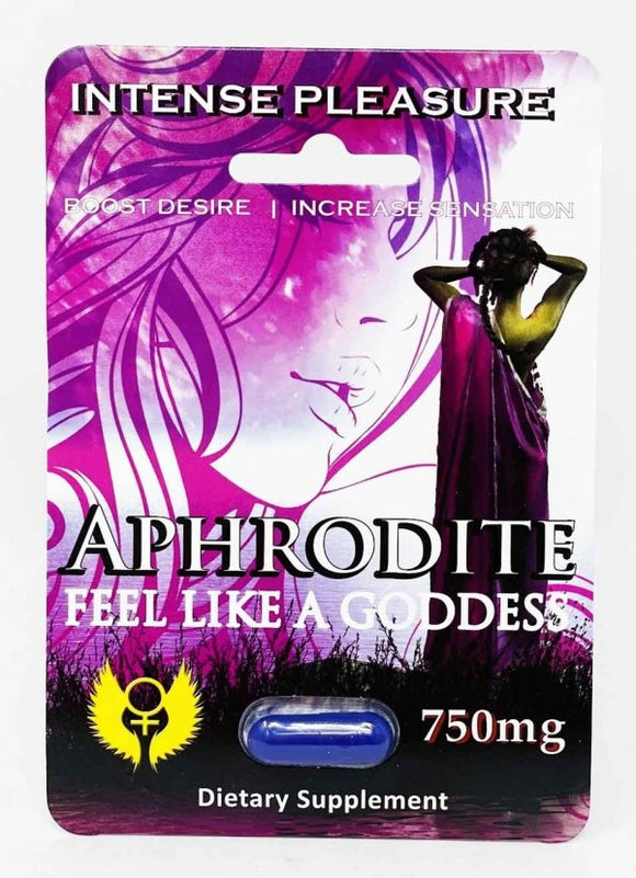 Aphrodite Intense Pleasure Pill Enhancer For Women - Tasteful Desires Adult Shop