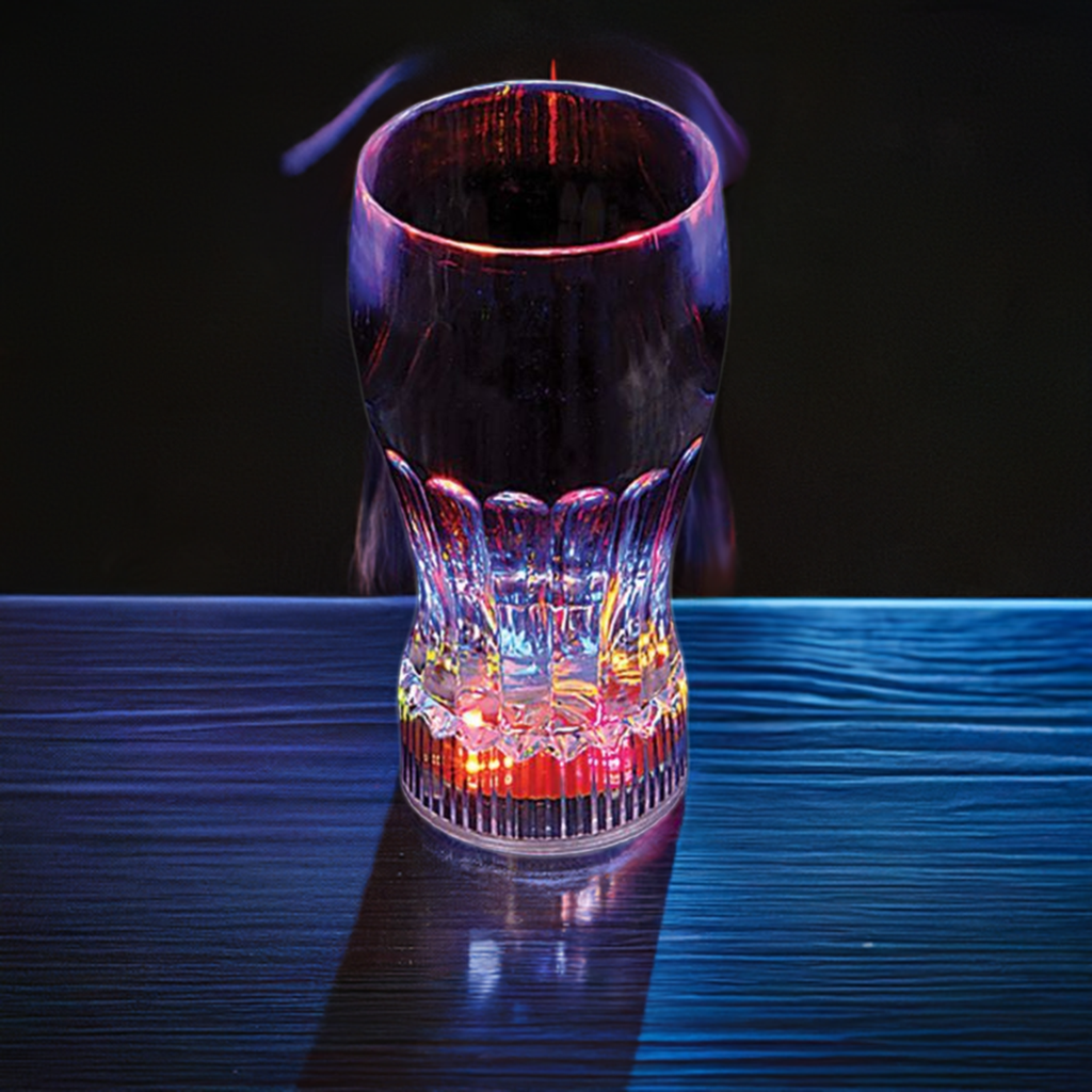 5.75" Flashing Glass - 10 oz