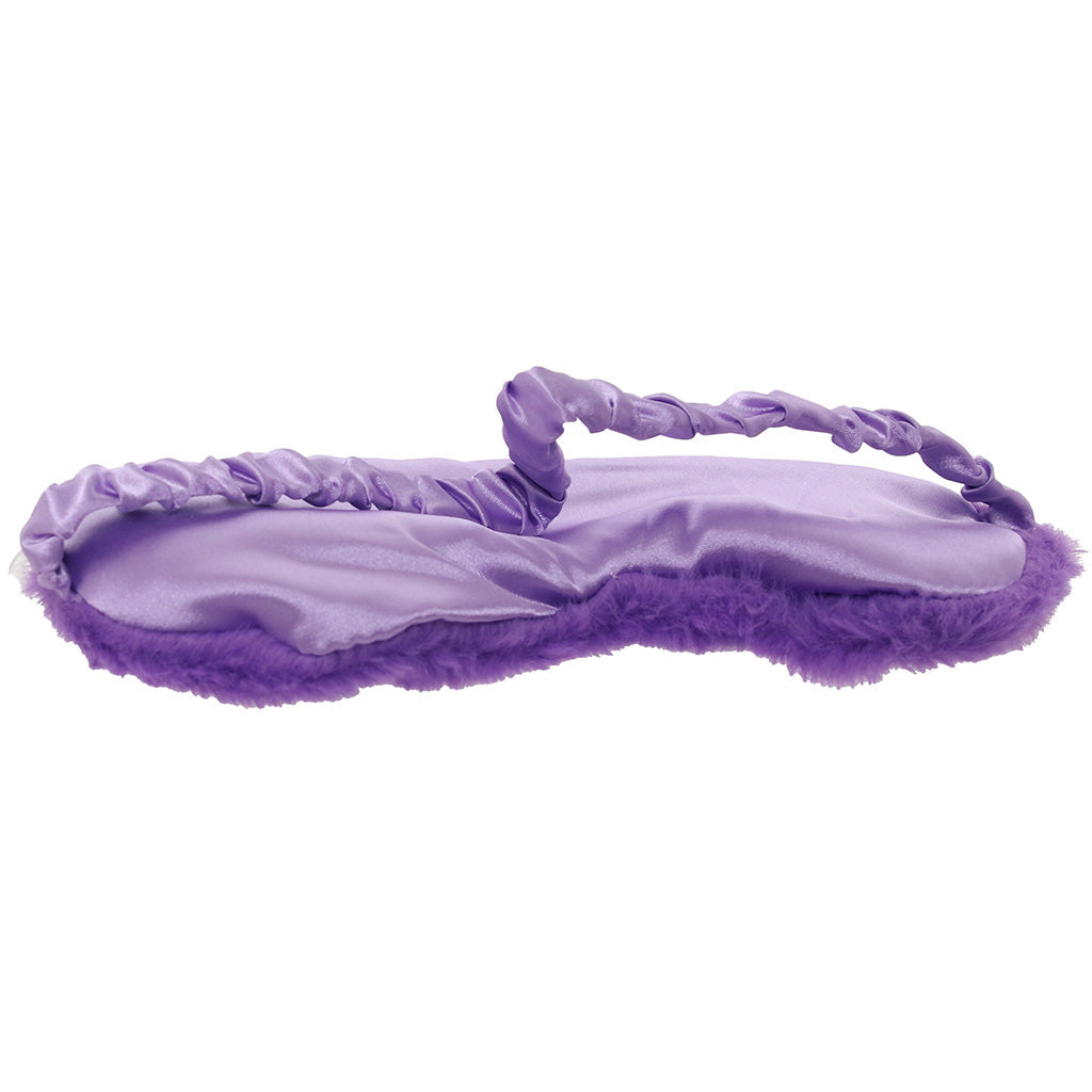 OUCH FLUFFY MASK PURPLE