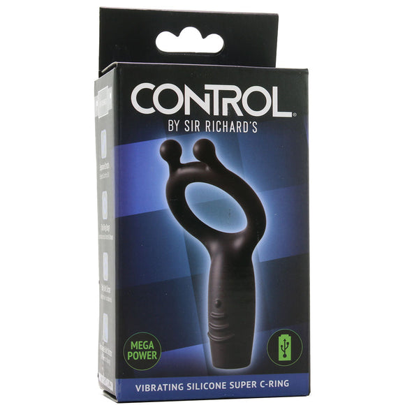 Control Vibrating Silicone Mega Power Super C-Ring - Tasteful Desires Adult Shop