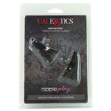 nipple play Nipplettes Vibrating Clamps in Black