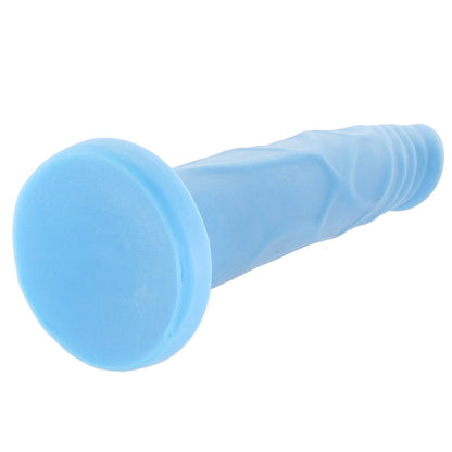 Neo 7.5 Inch Dual Density Cock in Neon Blue