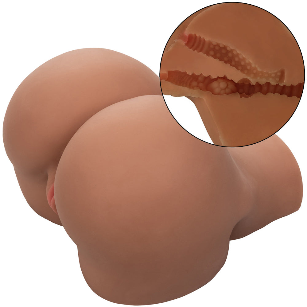 Masturbador Stroke It BBL Booty Life en color marrón 