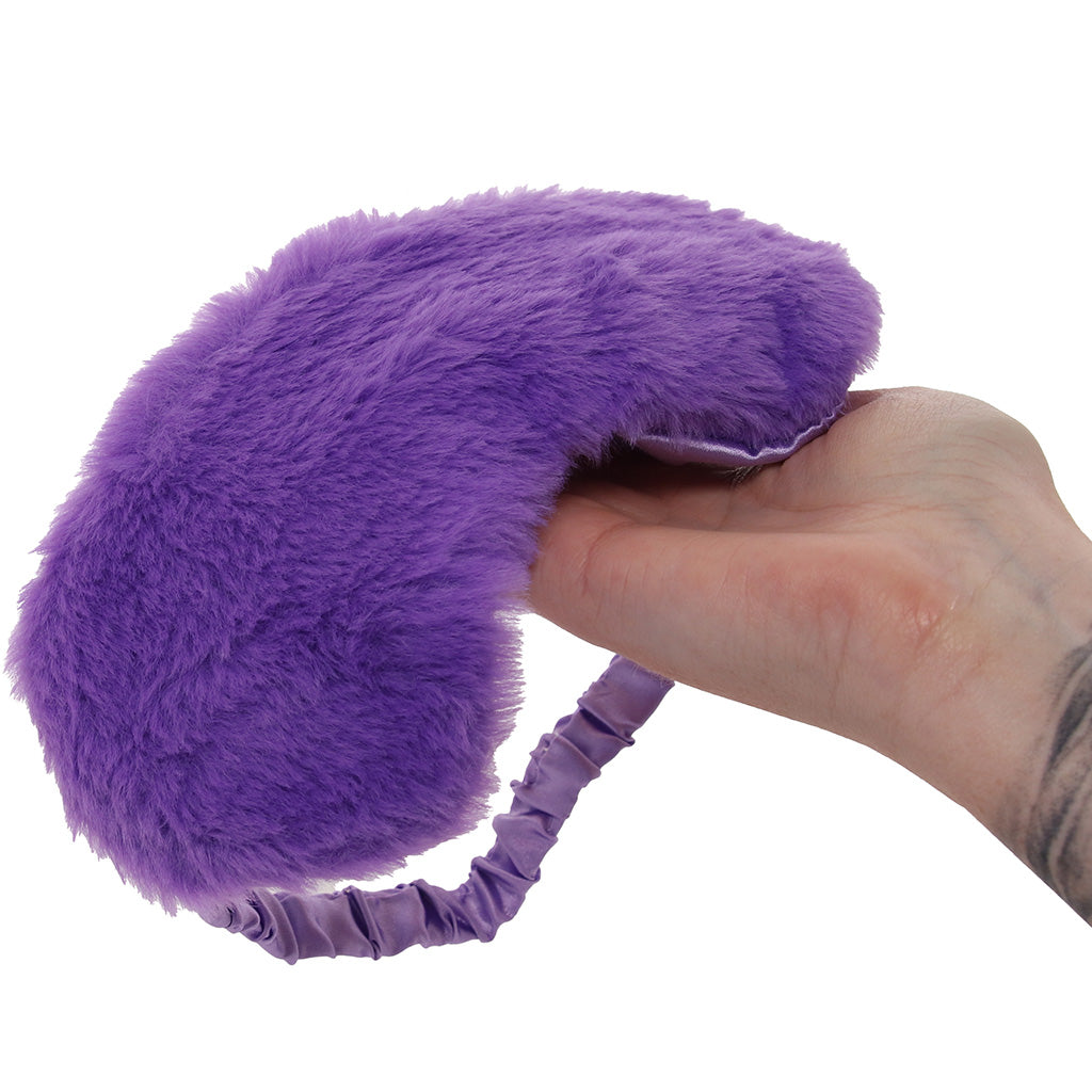 OUCH FLUFFY MASK PURPLE