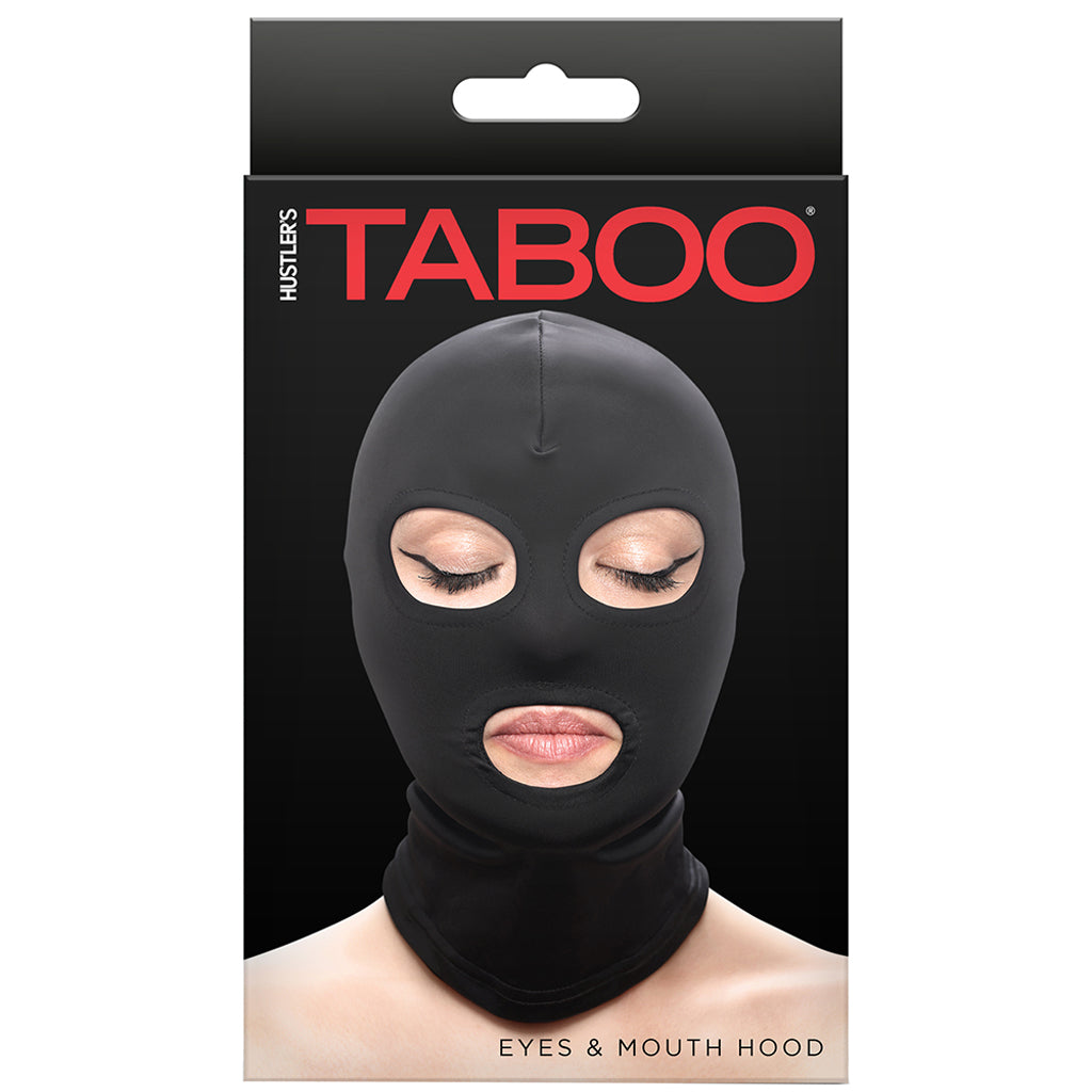 Fetish & Fashion Eyes and Mouth Hood
