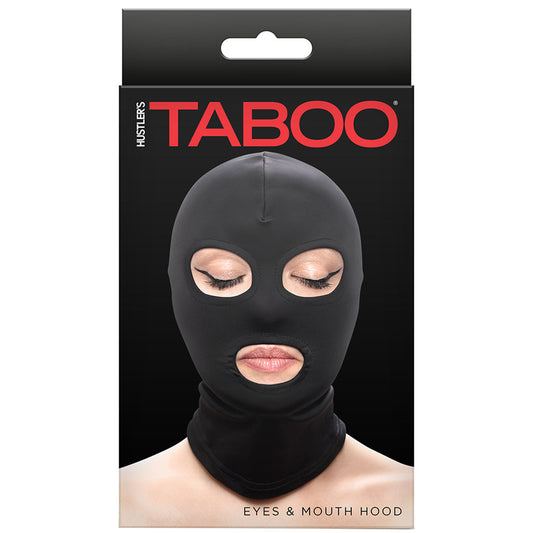 Fetish & Fashion Eyes and Mouth Hood